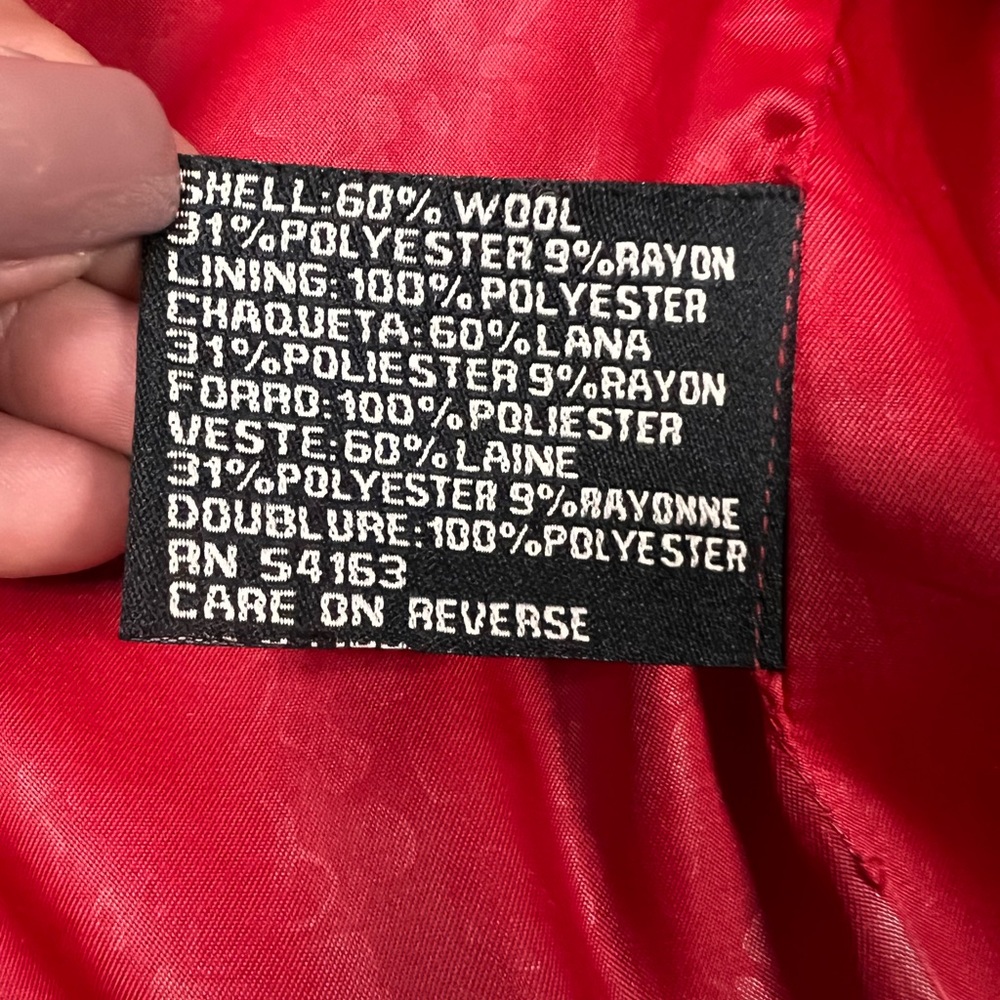 Guess Women's Vibrant Red Trench Coat - Picture 7 of 16